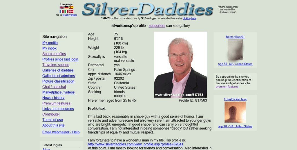 silverdaddies sign in
