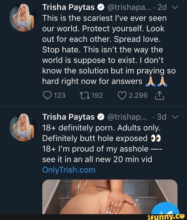 Trisha Paytas Pirn the month
