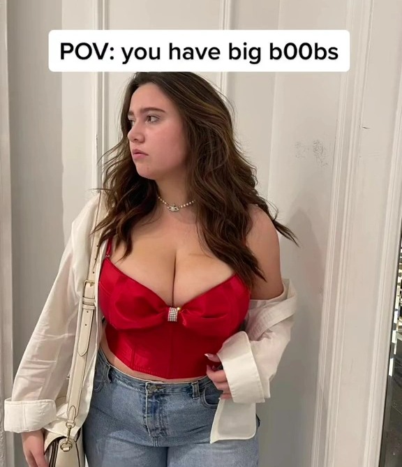 anna bernabe recommends Huge Boobs Pov