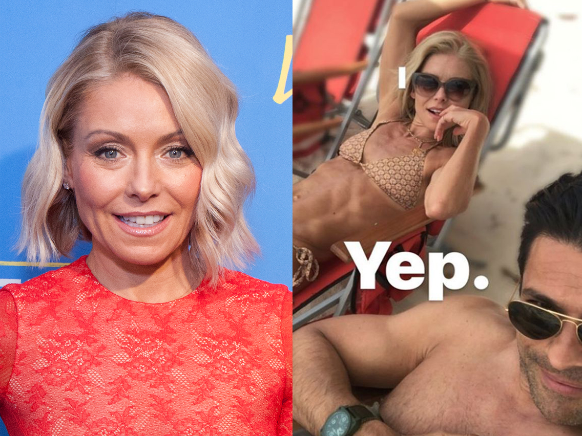 dawn thibodeaux recommends Kelly Ripa Cameltoe