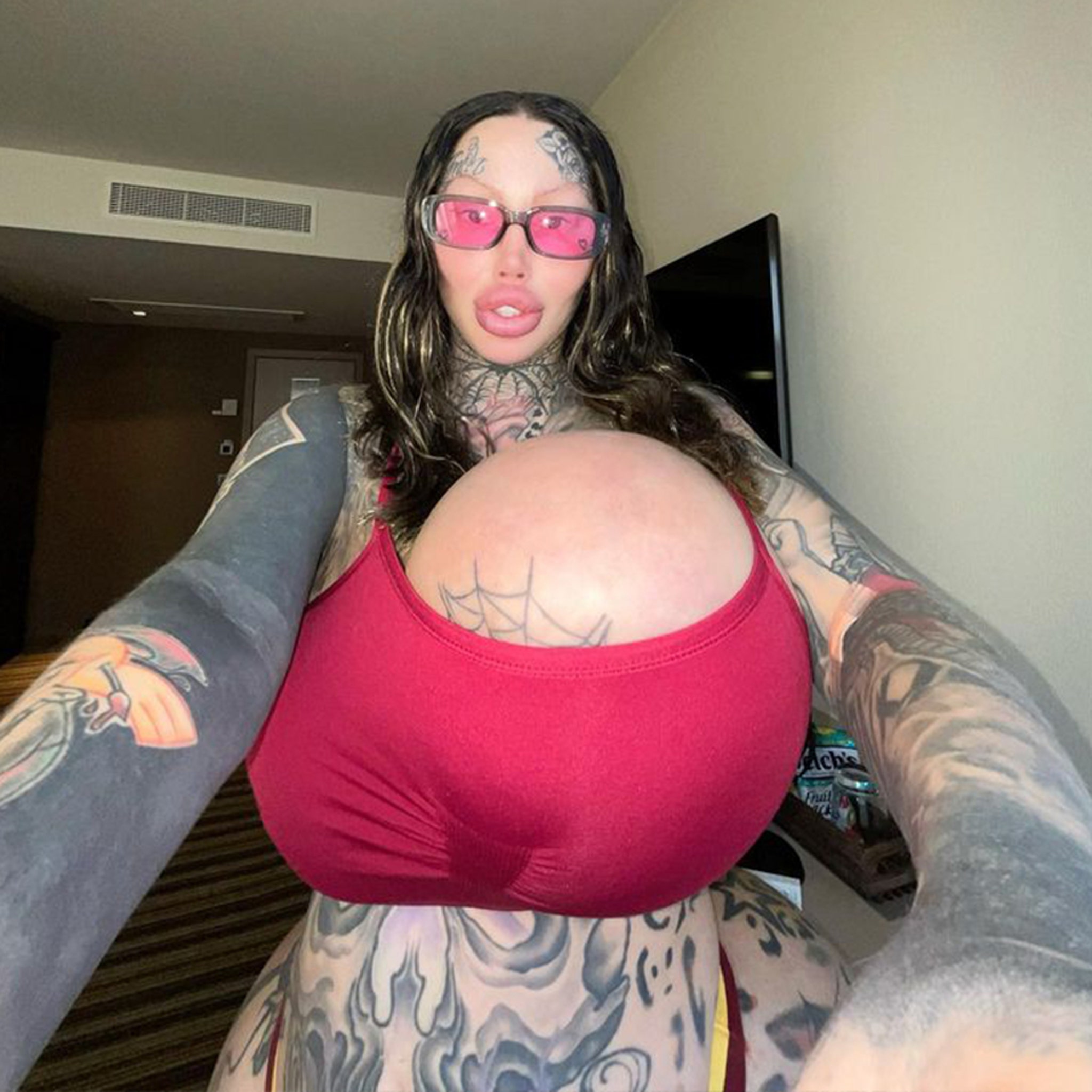 angel milette recommends amature massive tits pic