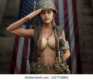 naked army babes