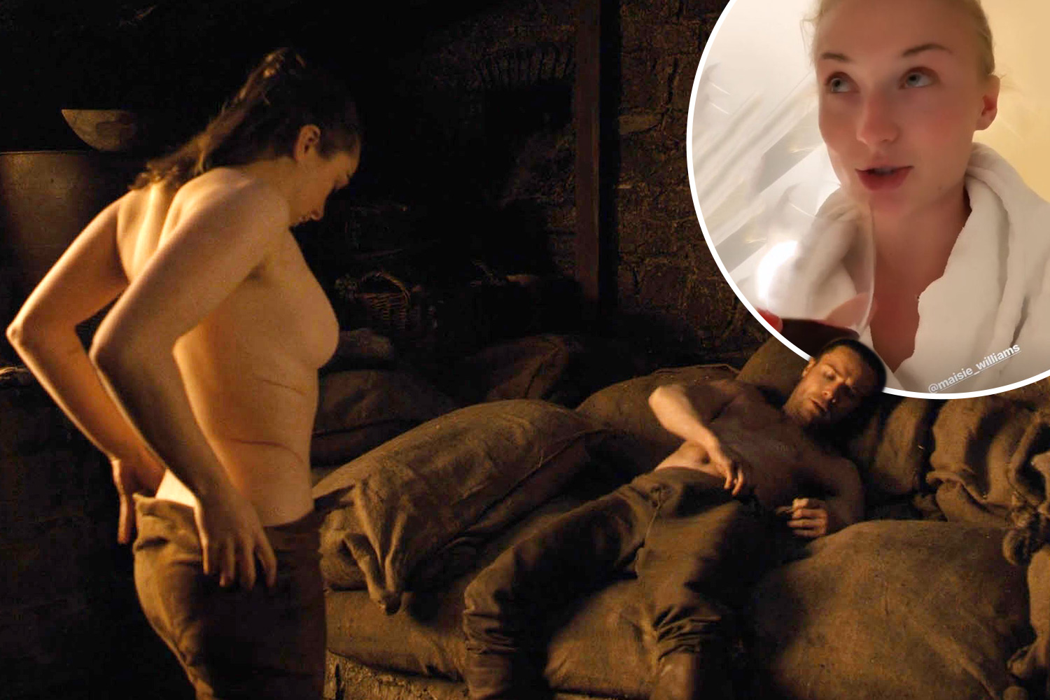 daniel maxwell recommends sophieturner nude pic
