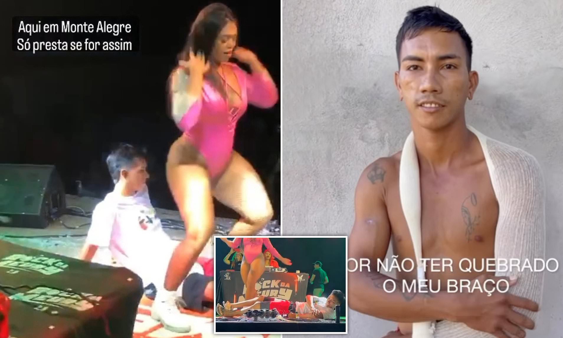 Lap Dance Brazil clit tease