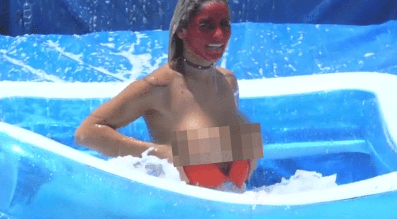 water park tits