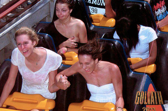 caty ortega recommends Rollercoaster Nip Slips