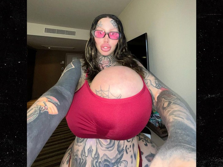 cindy marc recommends huge fake tits pic