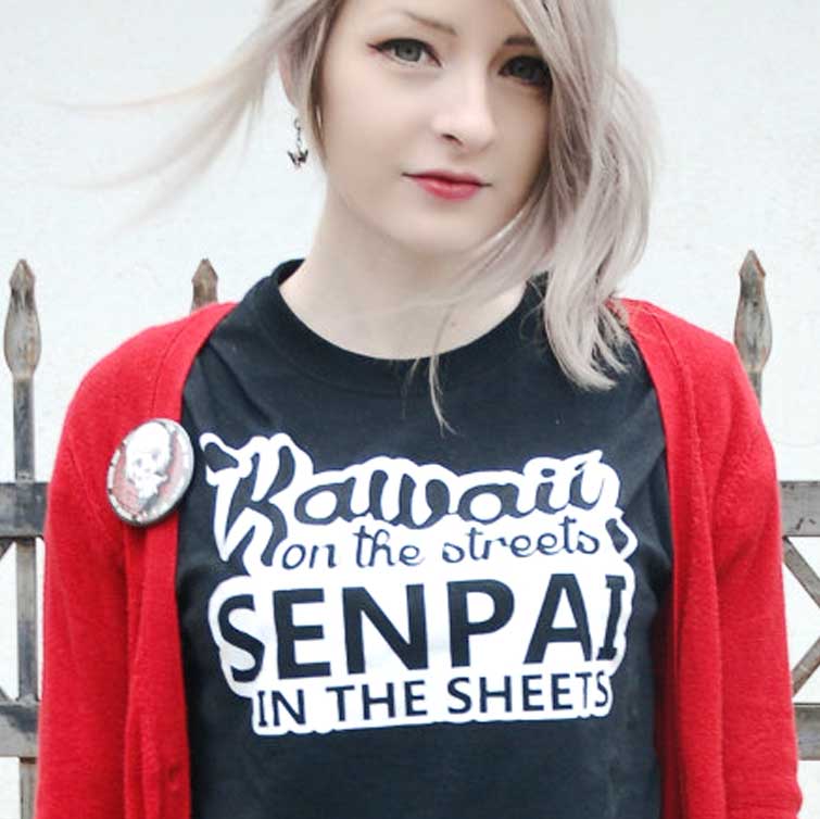 kawaii in the streets senpai in the sheets