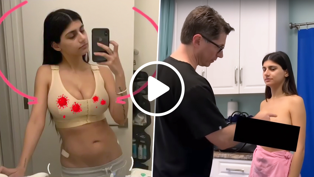 brett hainline recommends Mia Khalifa Boobs