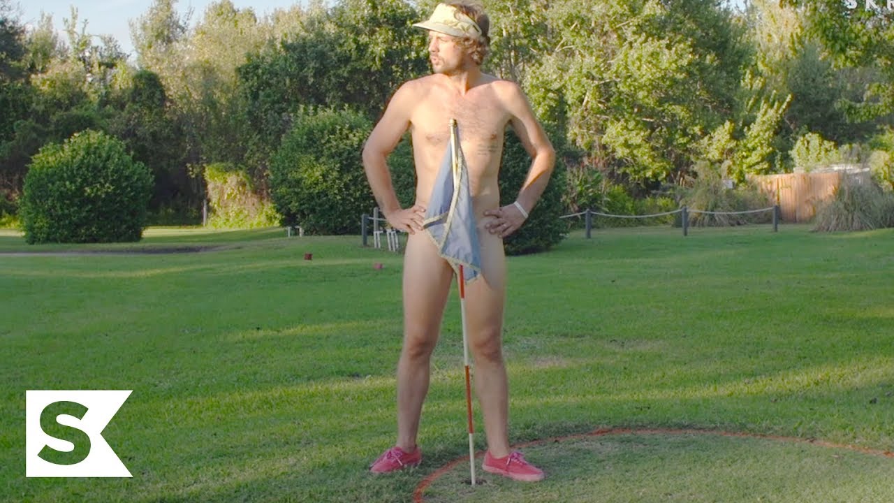 andrea chi recommends naked playing golf pic