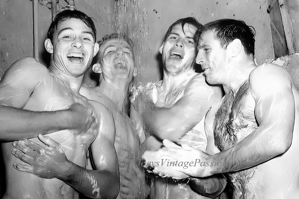 Best of Nude men showering together