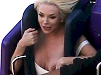 andrea arvidson recommends rollercoaster nip slips pic