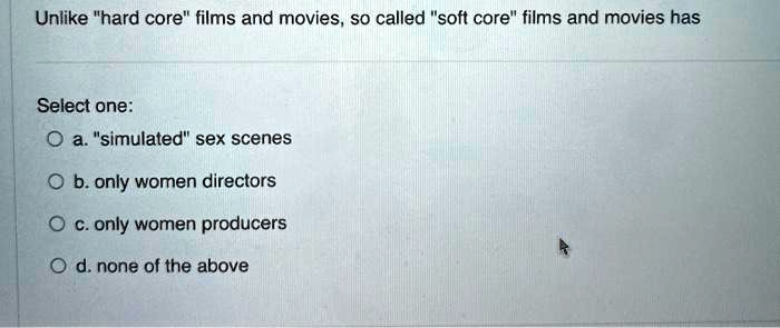 cherie ortega recommends Soft Core Movies